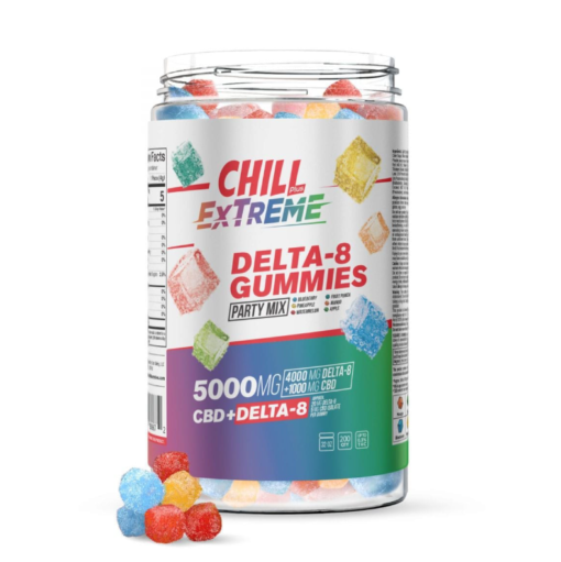 Chill Extreme Delta 8 Gummies 5000mg