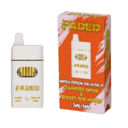 Faded Disposable cart THCa | THCP Switch Edition Disposable