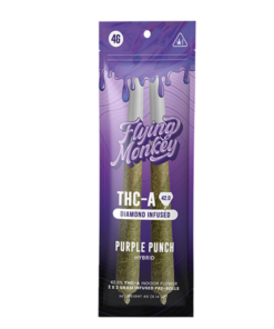 Flying Monkey THC-A Pre-Rolls | Diamond Infused 4g