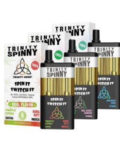 Trinity Spinny THCa Disposable 6g | Dual Flavor THC Vape