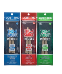 Lost THC Pre-Rolls - 35% THCa Sauce Infused 4g preroll