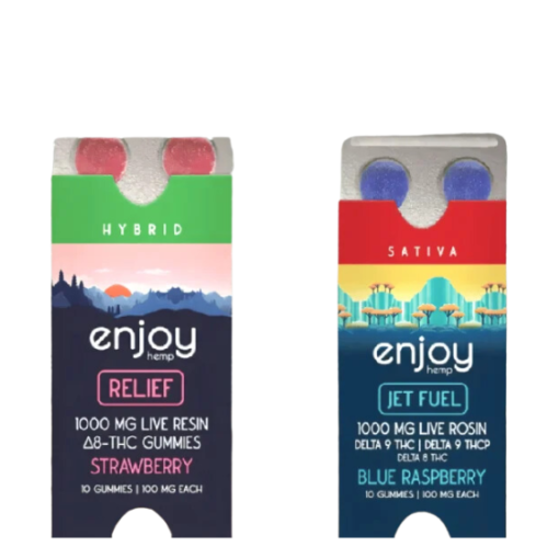 b1g1 enjoy hemp live resin 1000mg gummy blister Bundle