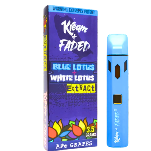 Blue Lotus vape + Kream + White Lotus Extract Disposable 3.5g