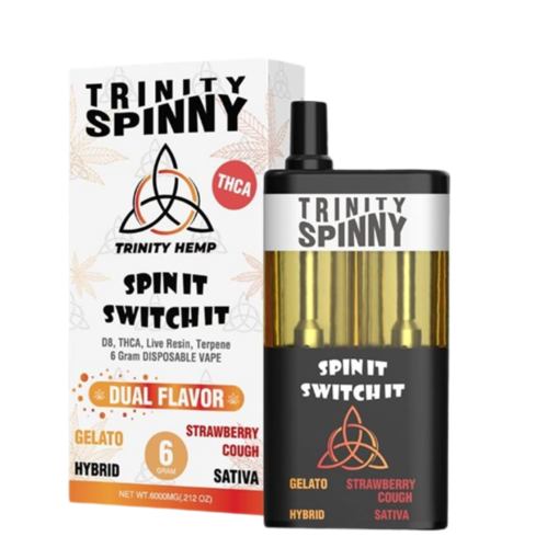 Trinity Spinny Vape – Trinity Hemp THCa Disposable 6g