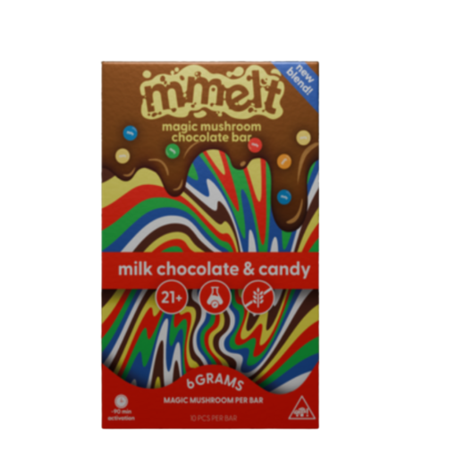 Mmelt Mushroom Chocolate Bar 6g