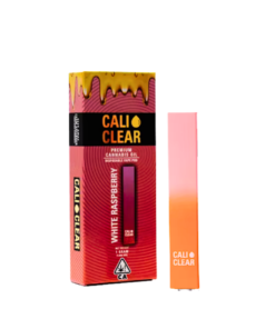 White Raspberry Cali Clear Disposable 1g