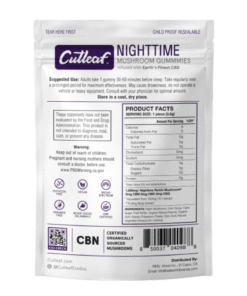 Nighttime 1000MG Mushroom Gummies Zero THC